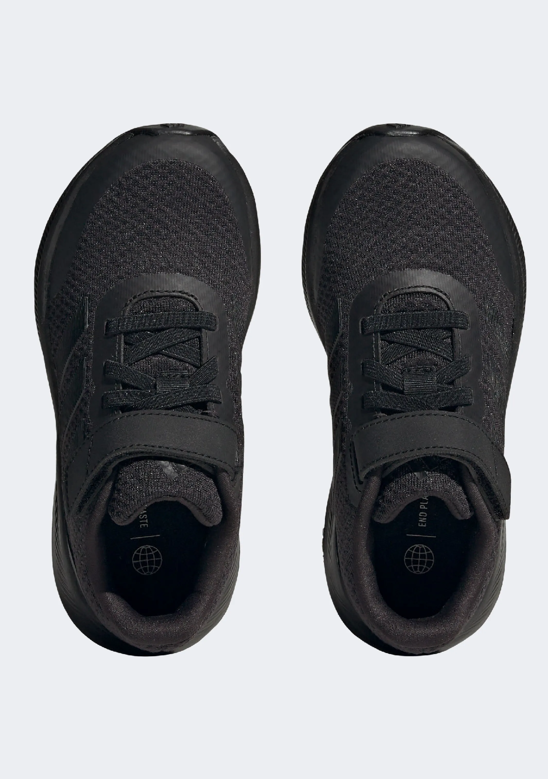 Adidas Junior Runfalcon 3.0 Schuhe mit elastischen Schnürsenkeln und oberem Riemen