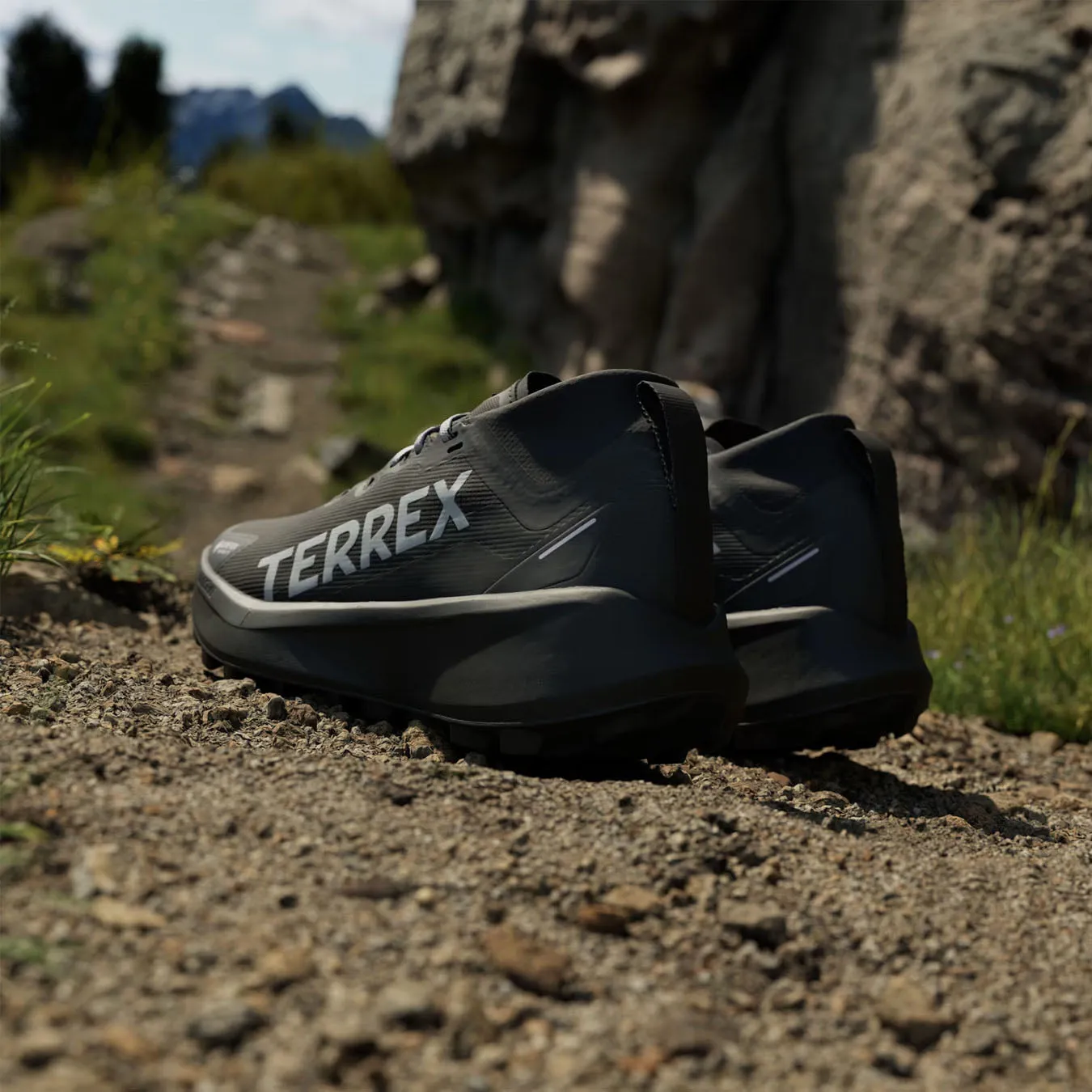 Adidas Terrex Damen Terrex Agravic Trailrunning-Schuhe GTX Schwarz