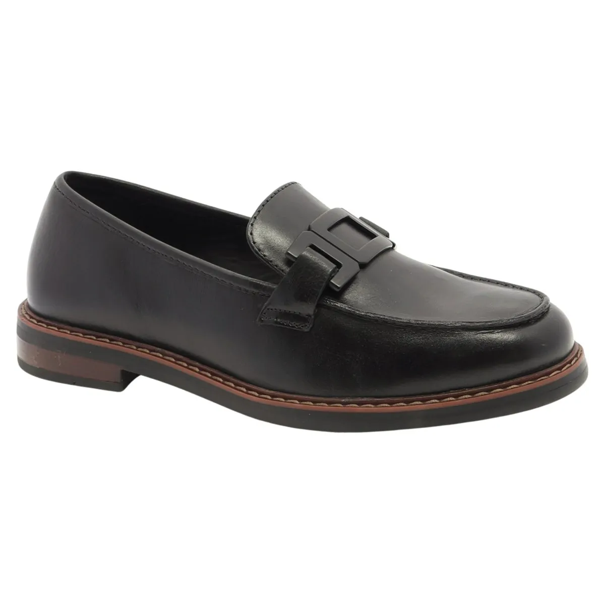 Ara Damen Katsura Schwarzes Kalbsleder Ara Schuhe