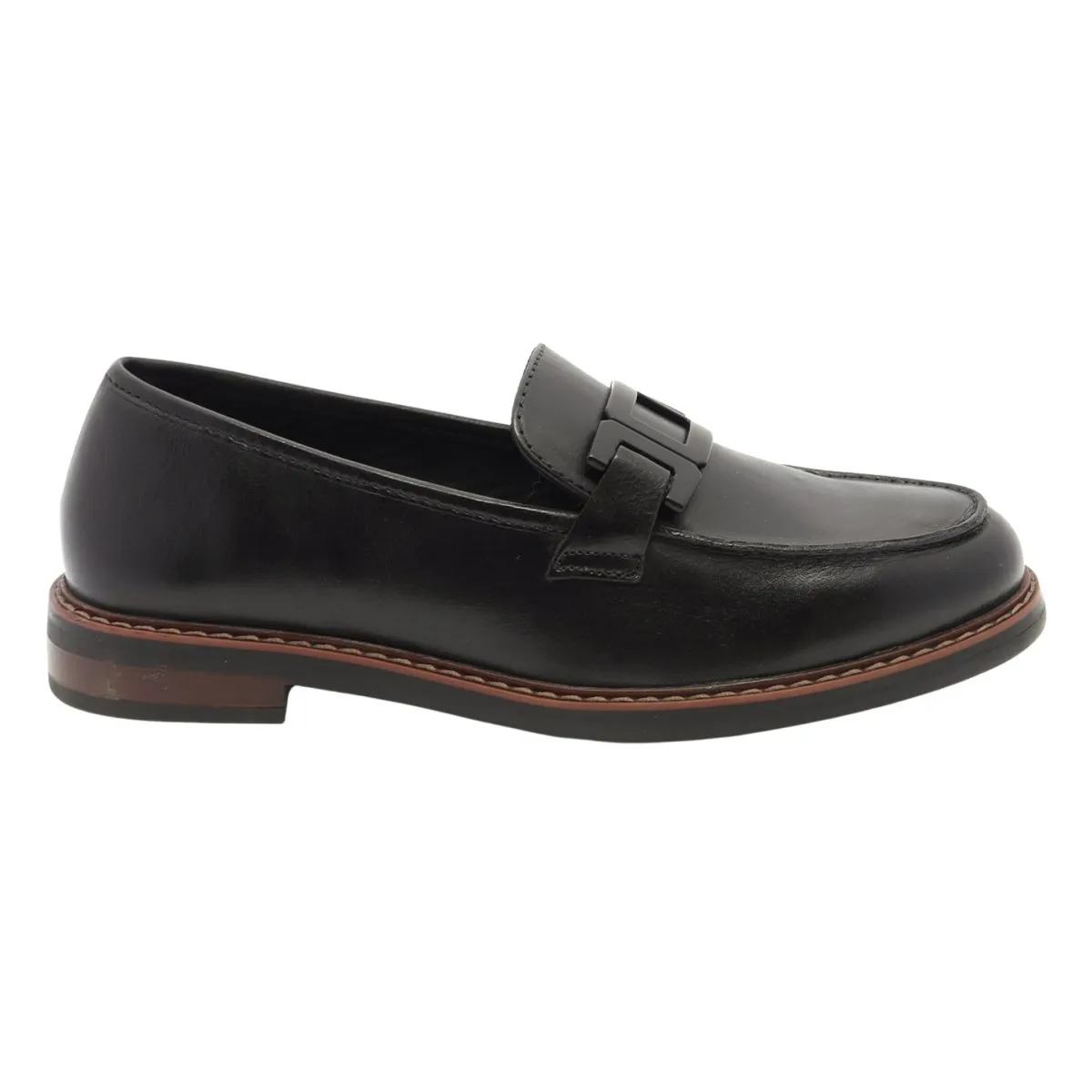 Ara Damen Katsura Schwarzes Kalbsleder Ara Schuhe