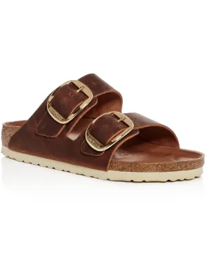 Arizona Herren Leder Freizeit Sandalen mit Fußbett