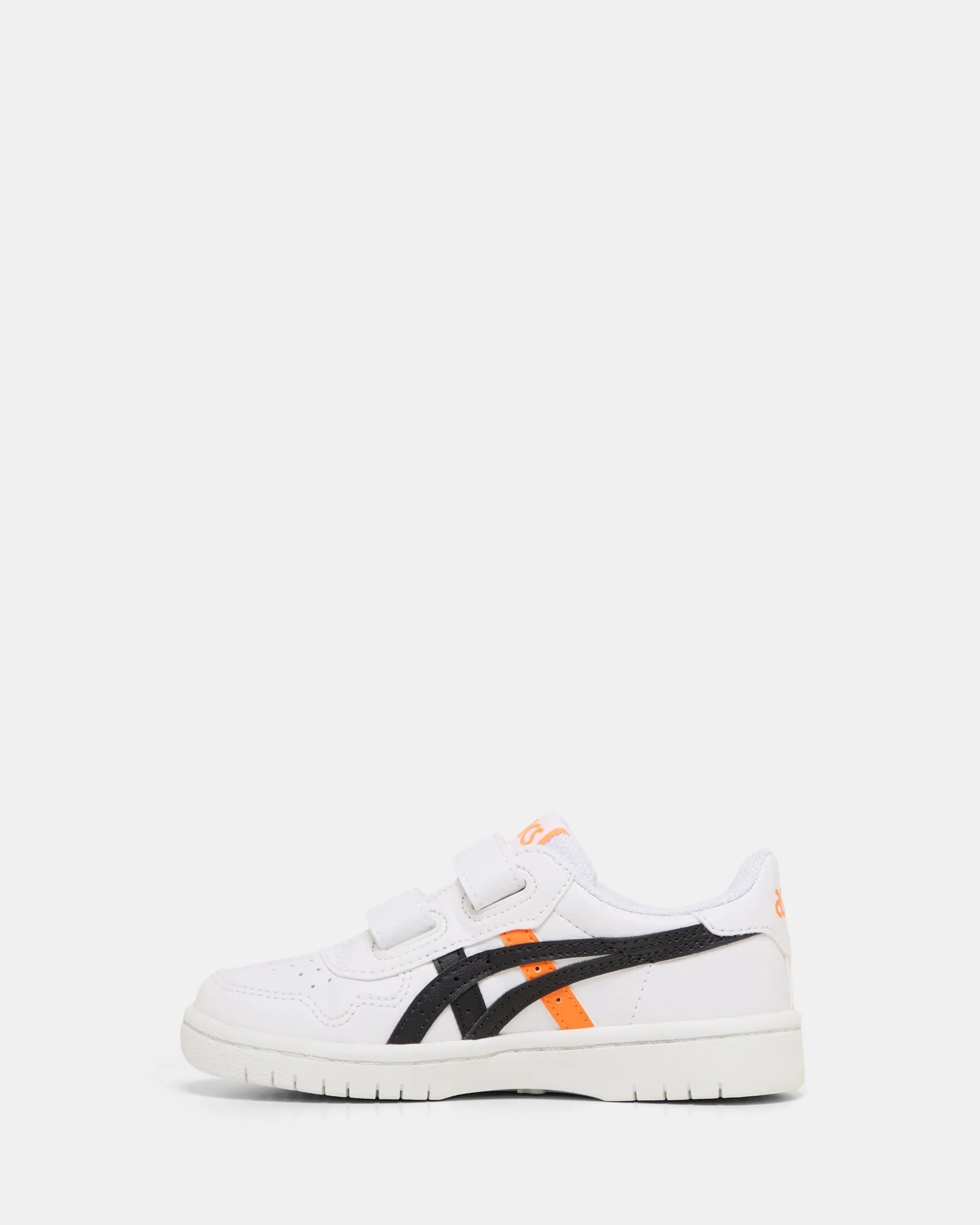 Asics Kinderschuhe Japan Vorschule Weiß/Knallorange