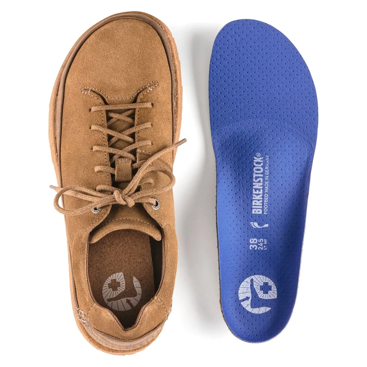 Birkenstock Herren Honnef Low Tea Wildleder