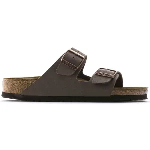 Birkenstock Damen Arizona Birko-Flor Nubuck Mokka