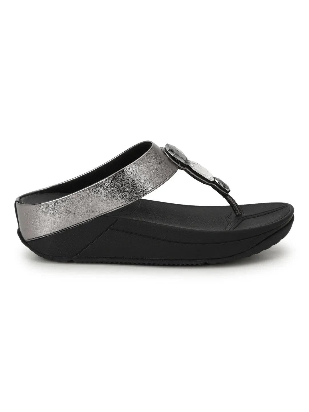 Schwarze PU Komfort Flats (TC-CD-804-BLK)
