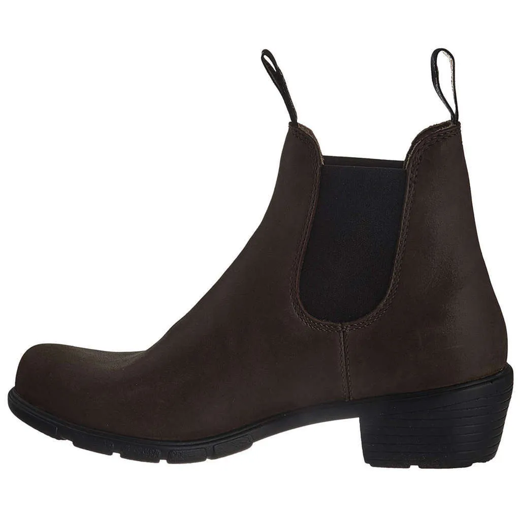 Blundstone 1673 Wasserfeste Leder Chelsea-Stiefel mit Absatz für Damen
