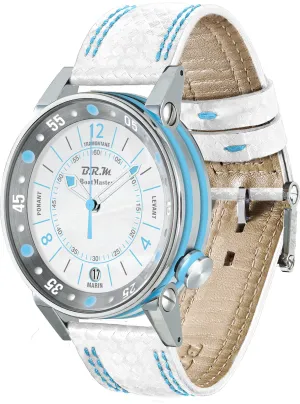 B.R.M Uhren B.R.M. Uhren Boat Master BM2 34mm Weiße Uhr