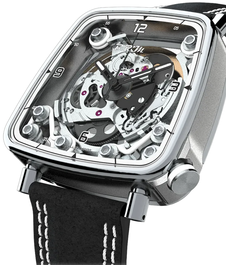B.R.M Uhren B.R.M. Uhren FF39-40 Graue Titanium Uhr