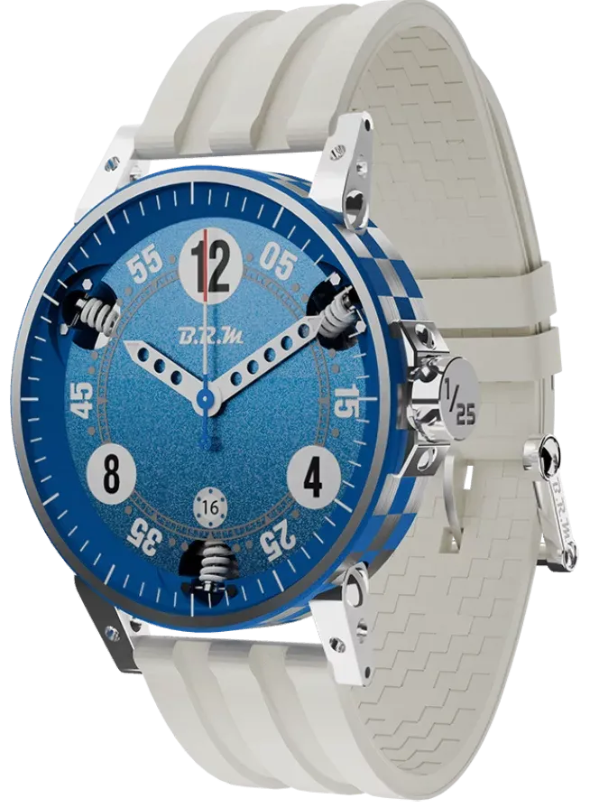B.R.M Uhren B.R.M. Uhren Racing V6-44-SA ColorDrive Blau Uhr