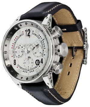 B.R.M Uhren B.R.M. Uhren V12-44 GTB Uhr mit silbernen Zeigern