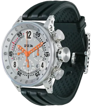 B.R.M Uhren B.R.M. Uhren V12-44 Uhr mit orangen Zeigern