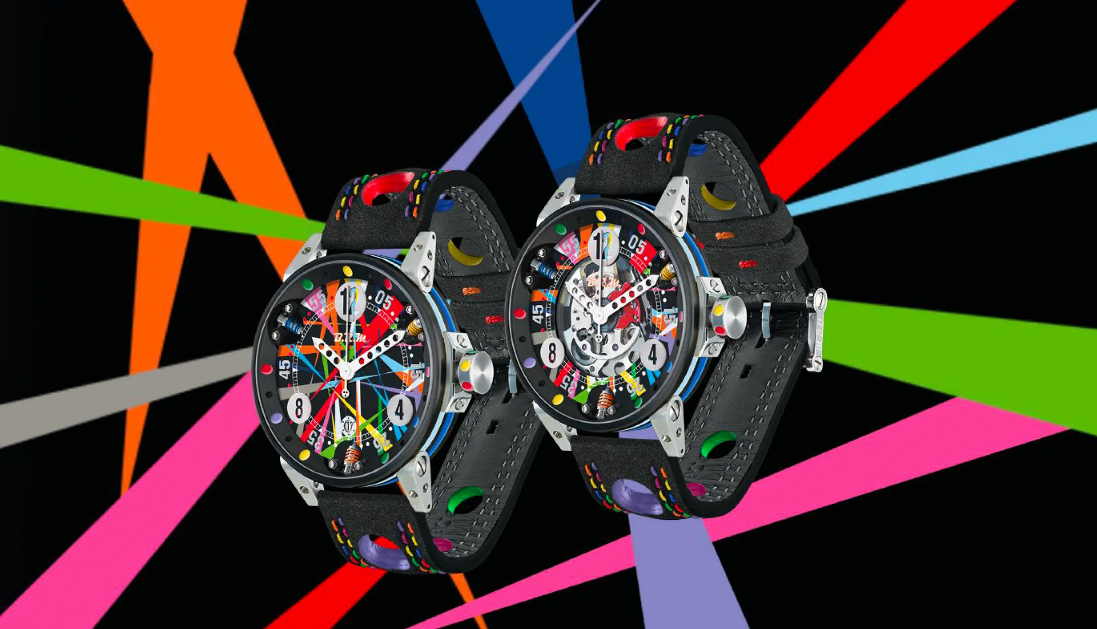 B.R.M Uhren B.R.M. Uhren V6-44 SA Art Car Limited Edition Uhr
