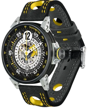 B.R.M Uhren B.R.M. Uhren V6-44 Touring Gelbe Uhr