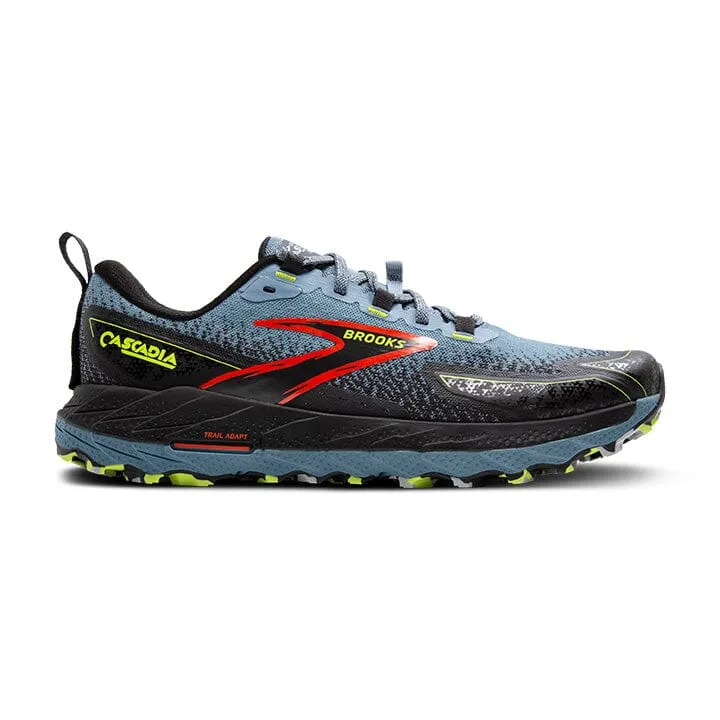 BROOKS CASCADIA 18 HERSTELLER FÜR MÄNNER IN MITTLERER UND WEITER PASSFORM