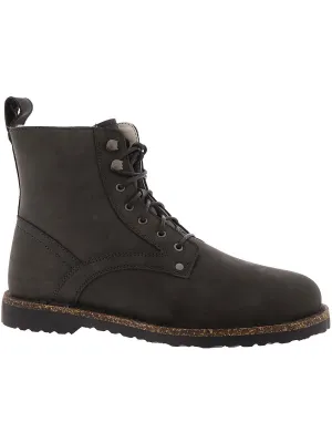 Bryson Damen Leder Winter- & Schneestiefel mit Schaffellfutter