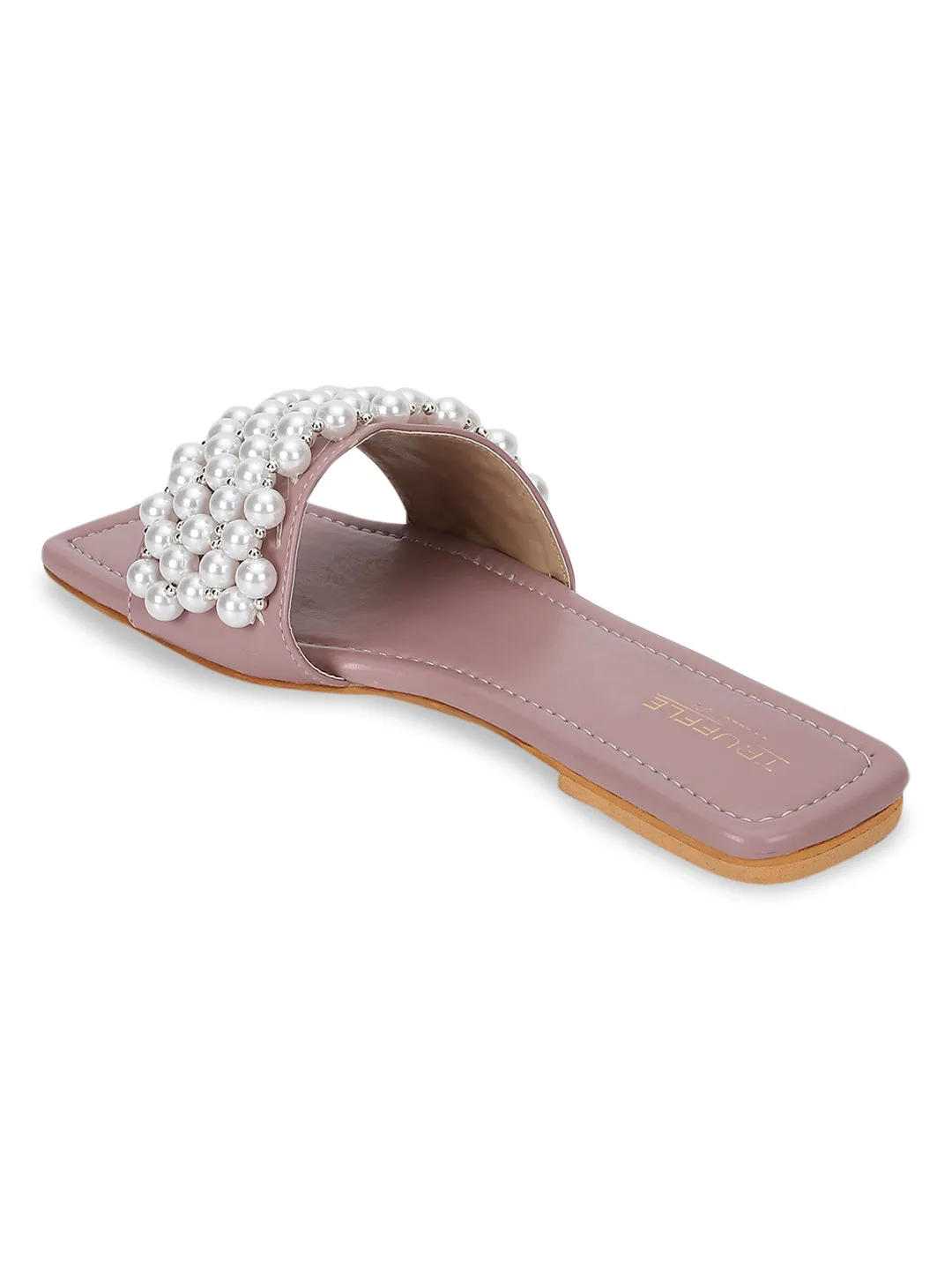 Champagne PU Schlupf-Slipper (TC-KL004-CHAM)
