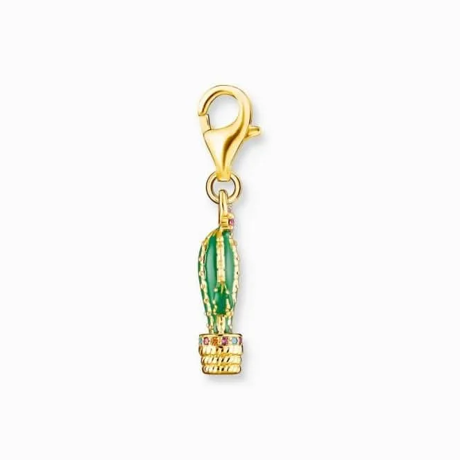 Charm Club Kaktus-Anhänger vergoldet 1928-471-7 Thomas Sabo Sammel-Anhänger