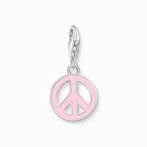 Charmista Pink Peace Charm 2207-007-9 Thomas Sabo Sammelbare Charms