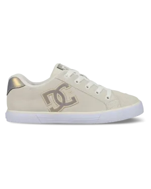 Chelsea-Schuhe in Gold-Creme