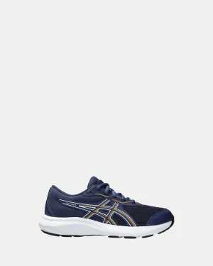 Contend 9 Schulkinderschuhe Indigoblau/Weiß_Asics