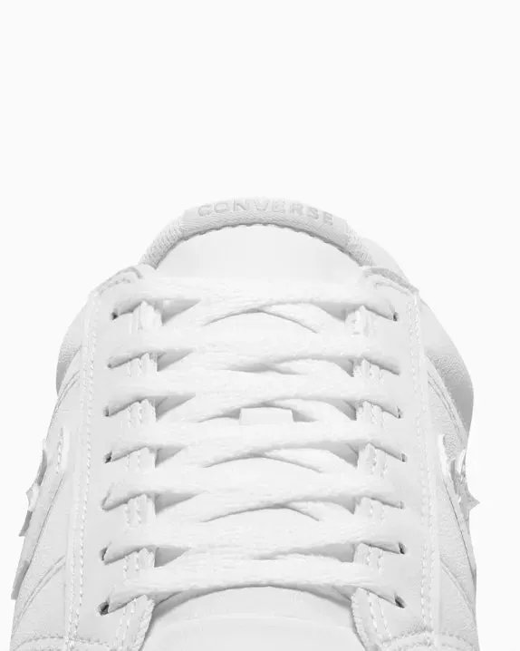 CONVERSE Unisex-Sportschuhe aus Kunstleder in Triple White für den Casual-Look