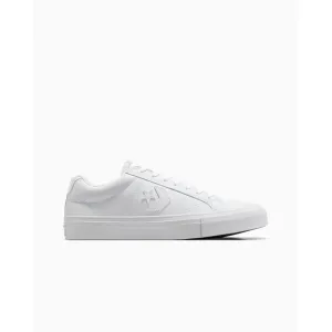 CONVERSE Unisex-Sportschuhe aus Kunstleder in Triple White für den Casual-Look