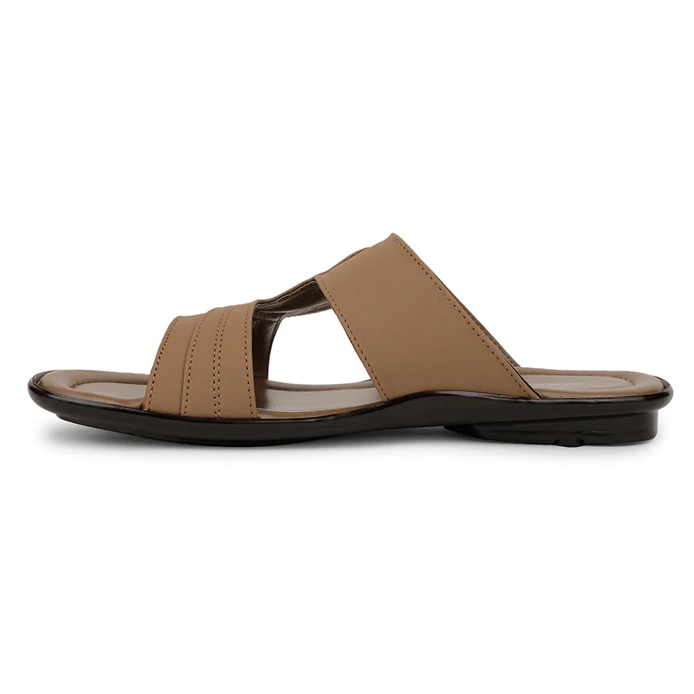 Liberty ORTIZ-26 Bequeme Braune Hausschuhe Für Herren