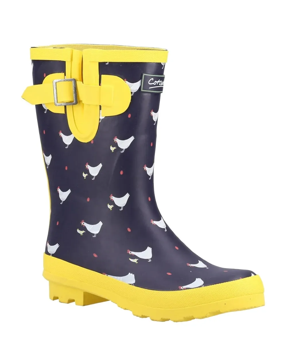 Cotswold Damen Farmyard Mid Wellington Stiefel Cotswold Schuhe