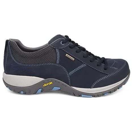 DANSKO PAISLEY NAVY GESCHLIFFENES NUBUCK BREIT