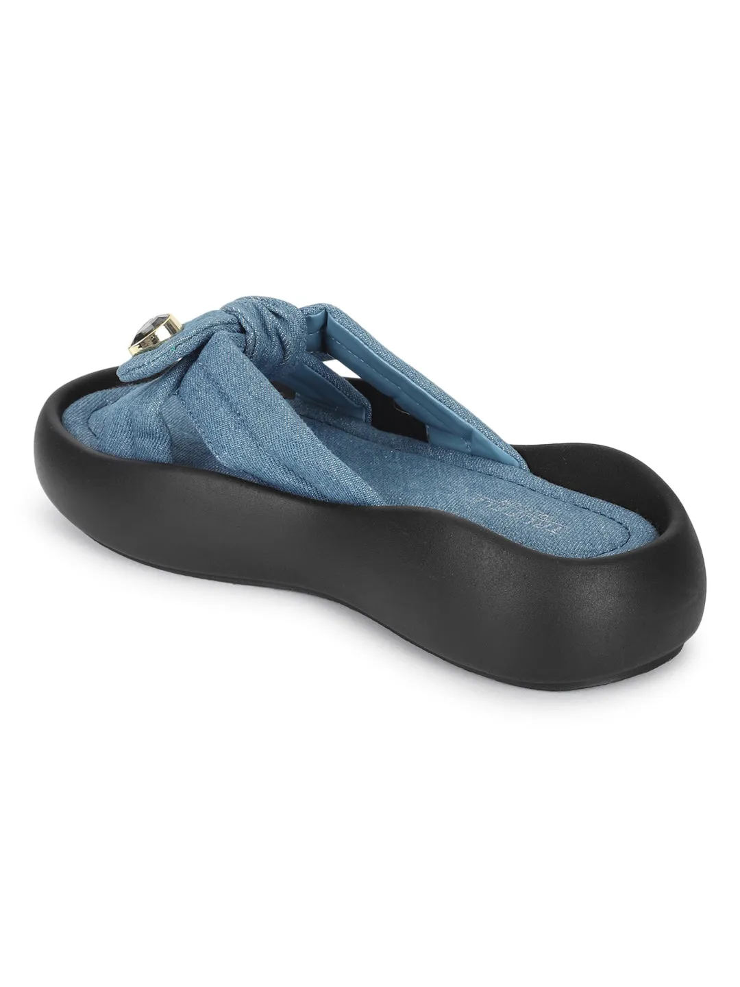 Stylische Flats Denim Blue Diamond (TC-RS3587-DNM)