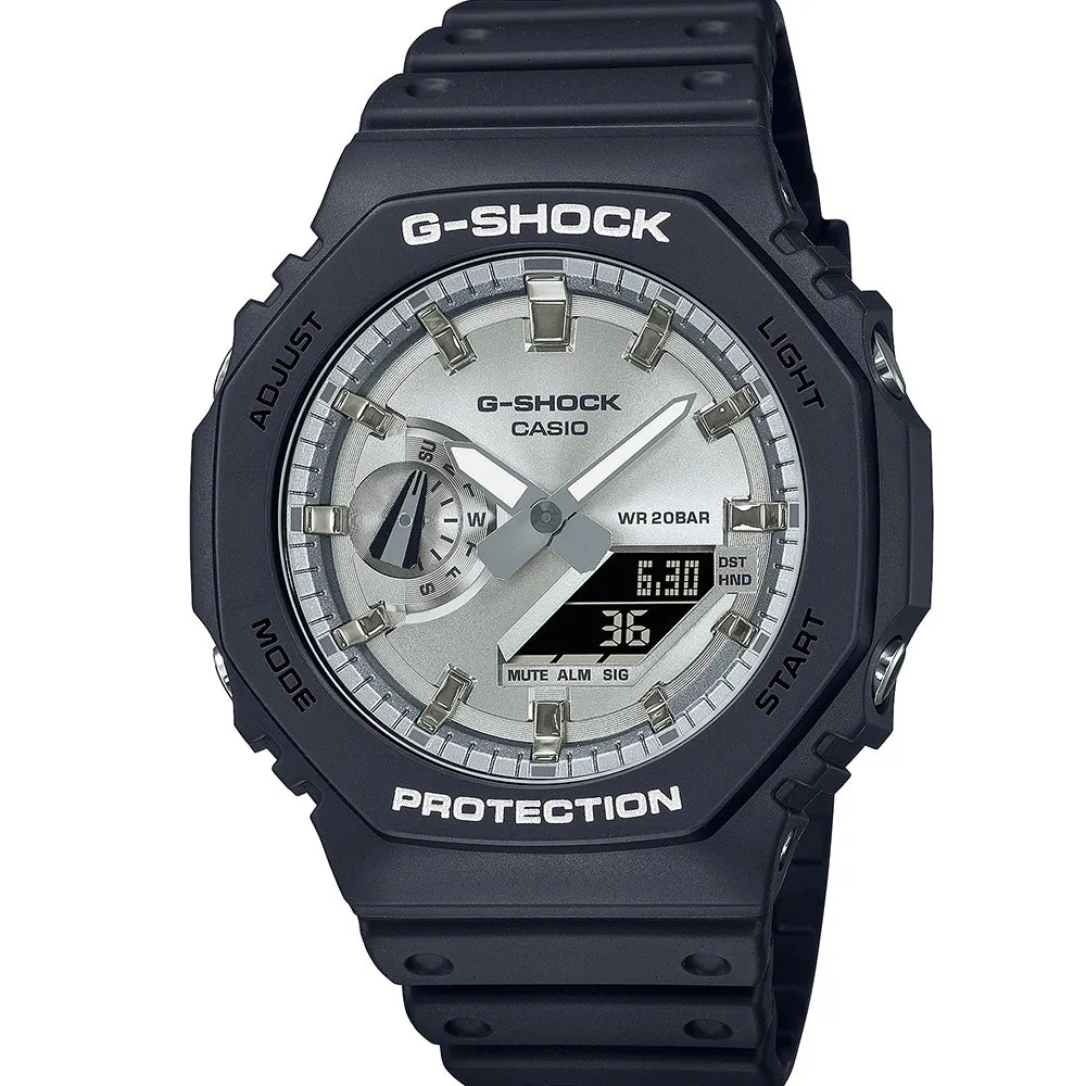 Digitale Herrenuhren G-Shock GA2100SB-1 'Casioak' Auffällige Uhr
