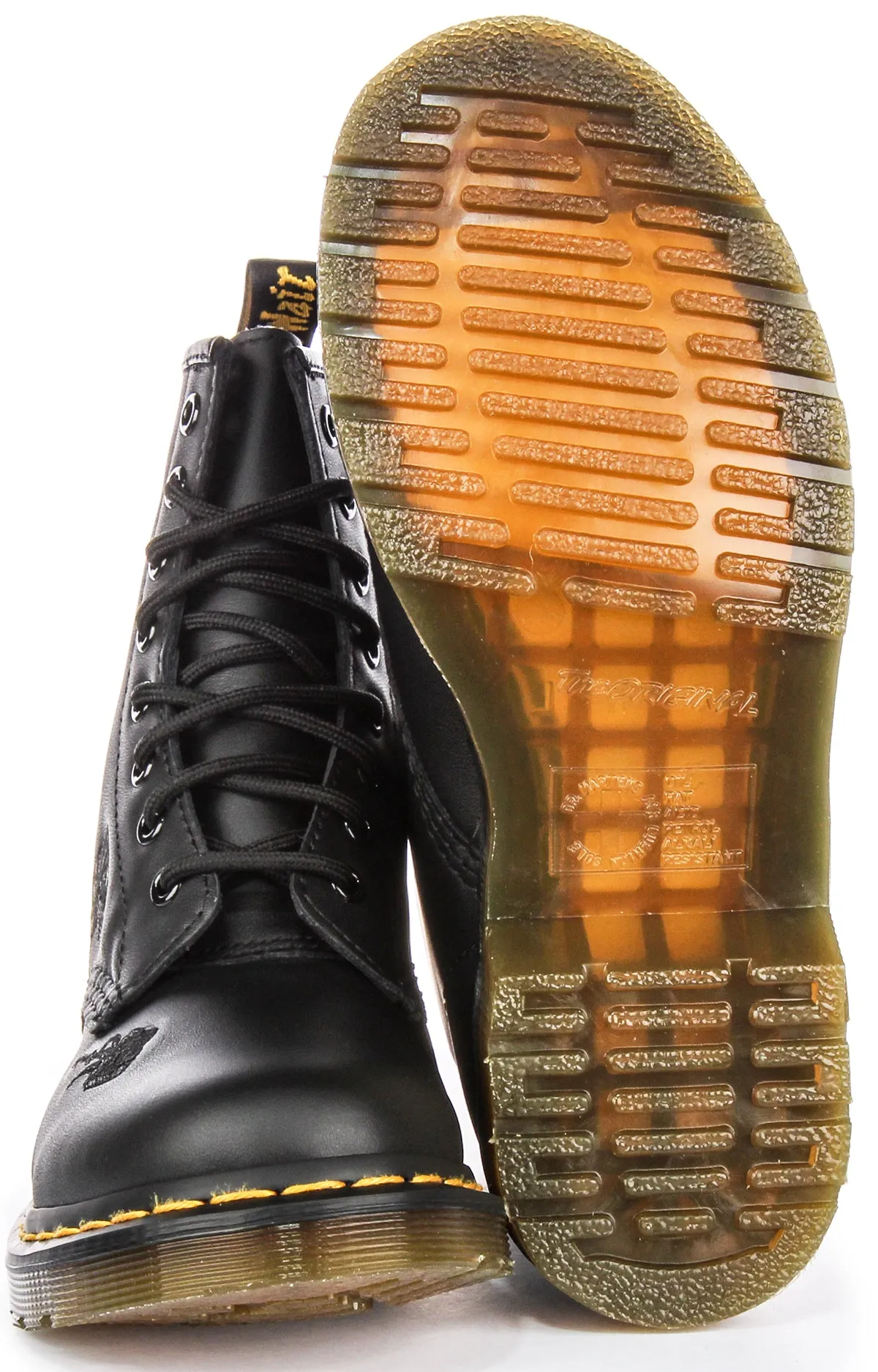 Dr. Martens 1460 Vonda in Schwarz Mono Damenschuhe Dr. Martens
