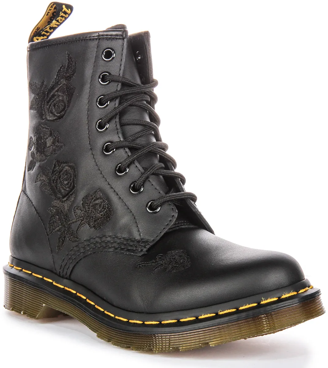 Dr. Martens 1460 Vonda in Schwarz Mono Damenschuhe Dr. Martens