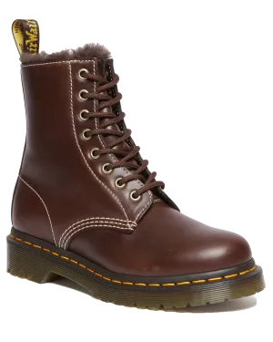Dr. Martens Schuhe 1460 Serena Classic Stiefel in Dunkelbraun