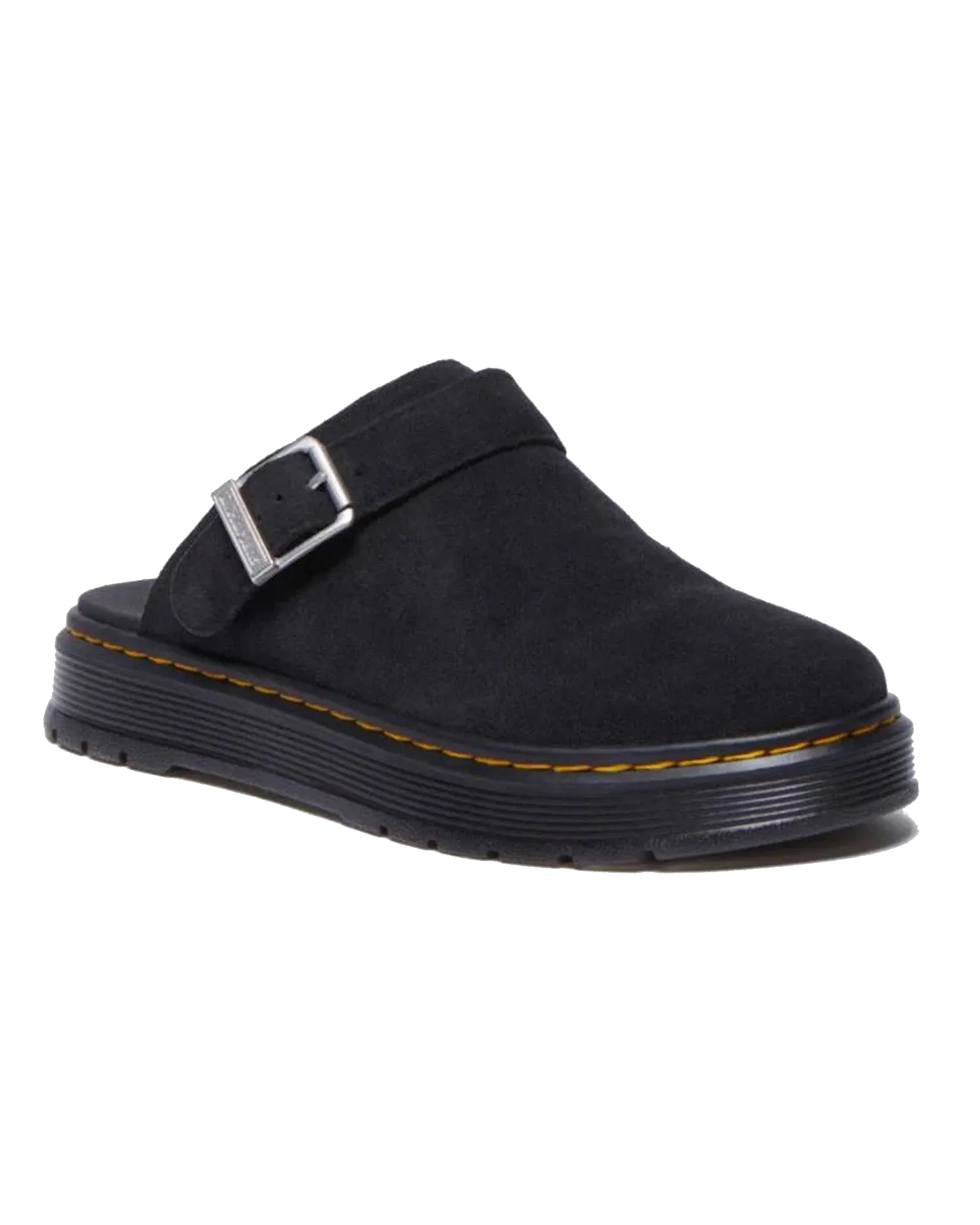 Dr. Martens Schuhe Brookline Bronx Wildleder Pantoffeln in Schwarz