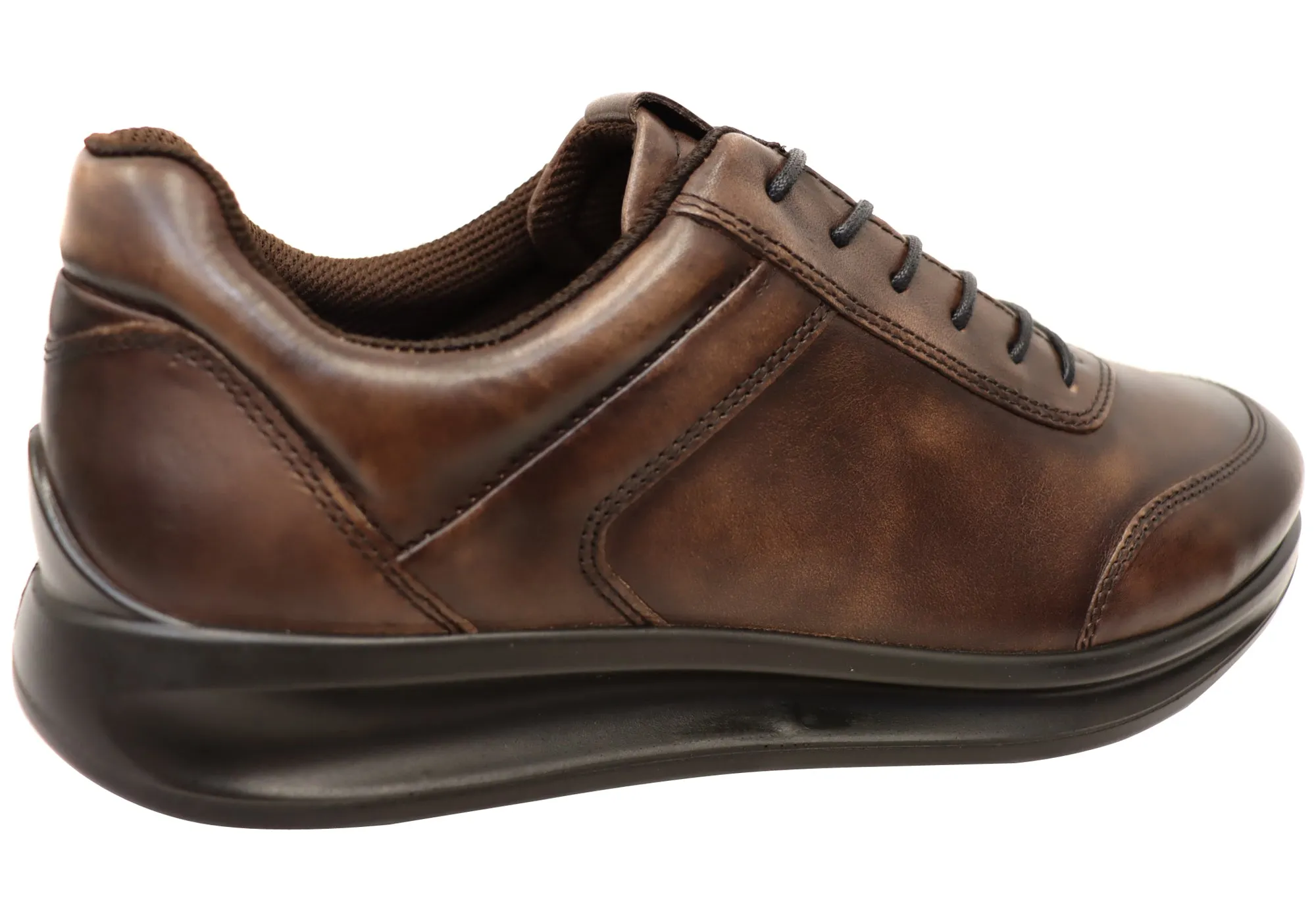 ECCO Herren Bequeme Leder Aquet Sneakers Schuhe ECCO Schuhe