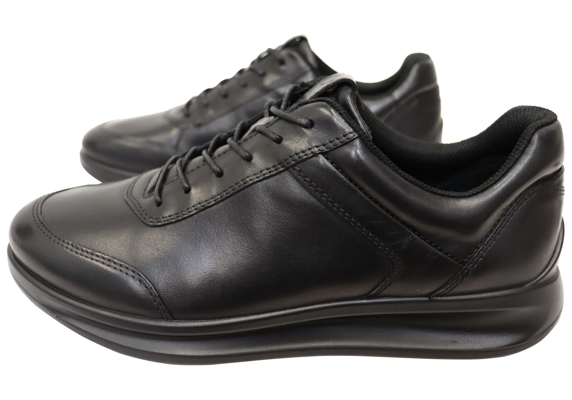 ECCO Herren Bequeme Leder Aquet Sneakers Schuhe ECCO Schuhe