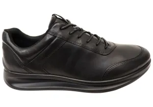ECCO Herren Bequeme Leder Aquet Sneakers Schuhe ECCO Schuhe
