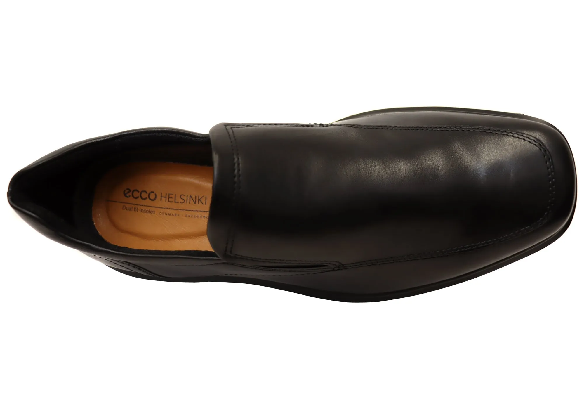 ECCO Herren Helsinki 2 Bequeme Leder-Slip-On-Anzugsschuhe von ECCO