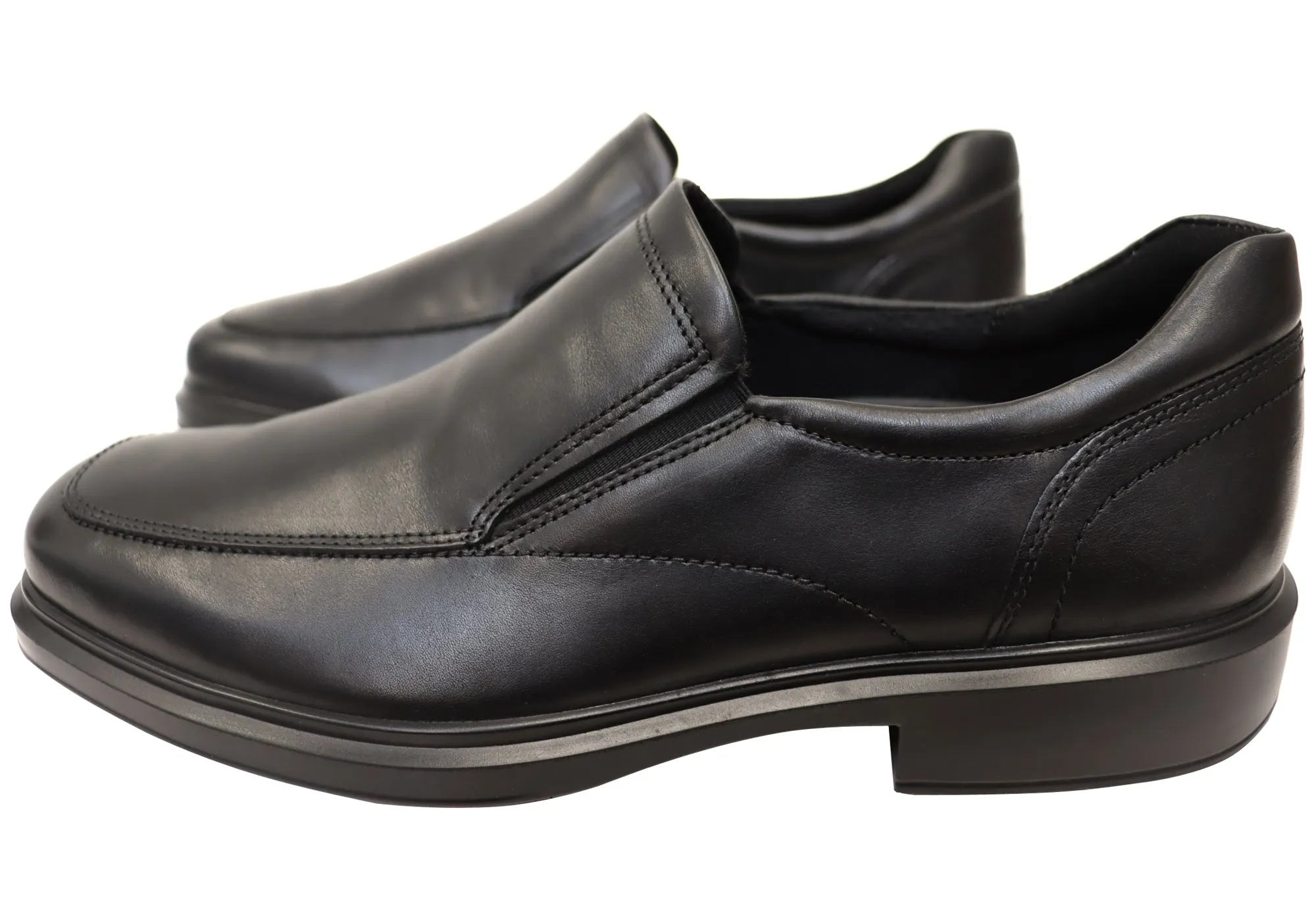 ECCO Herren Helsinki 2 Bequeme Leder-Slip-On-Anzugsschuhe von ECCO
