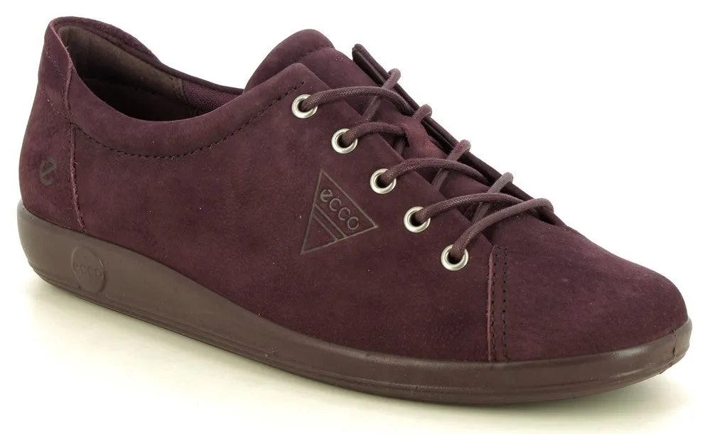 Ecco Soft 2.0 Damen Lederschnürschuh 206503-02385 ecco Schuhe