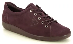 Ecco Soft 2.0 Damen Lederschnürschuh 206503-02385 ecco Schuhe