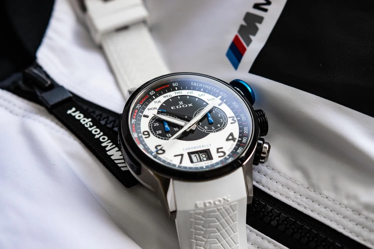 Edox Uhren Edox Chronorally BMW M Motorsport Limited Edition Uhr