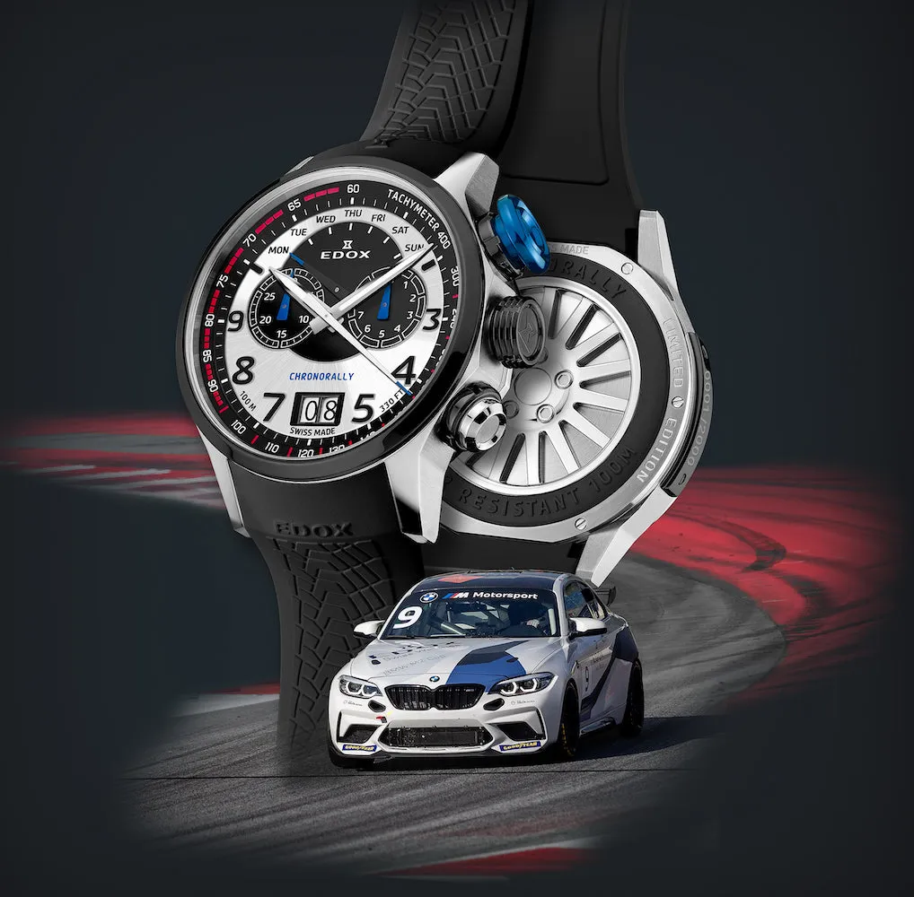 Edox Uhren Edox Chronorally BMW M Motorsport Limited Edition Uhr