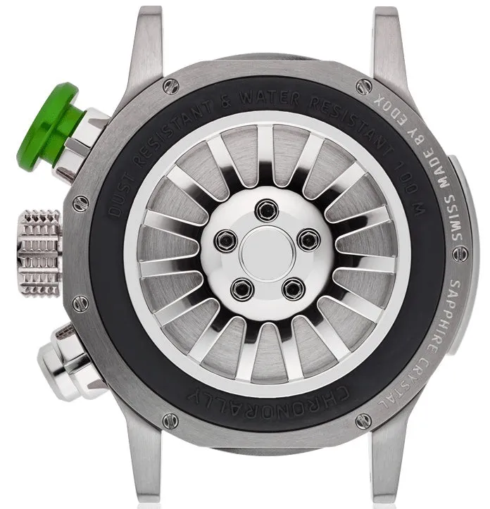Edox Uhren Edox Chronorally Chronograph Titanium Armbanduhr