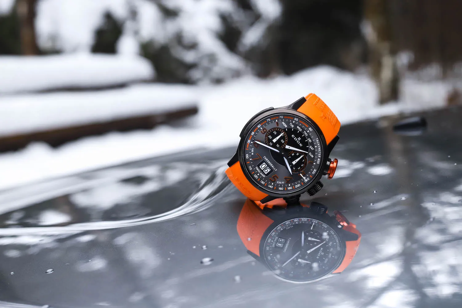Edox Uhren Edox Chronorally Chronograph Uhr