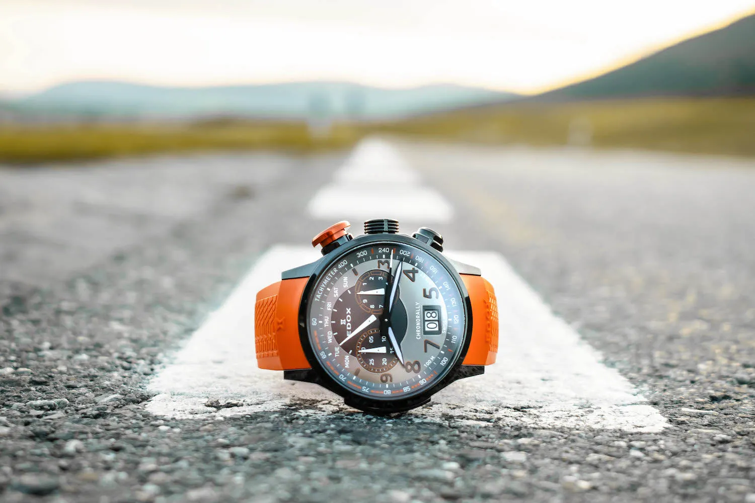 Edox Uhren Edox Chronorally Chronograph Uhr