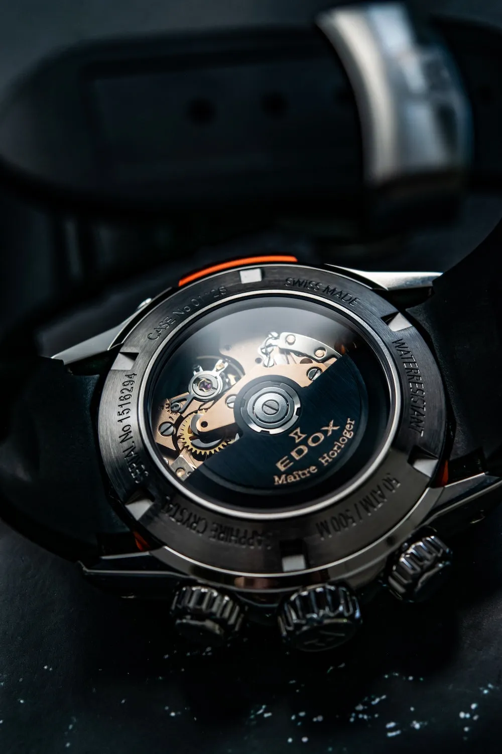 Edox Uhren Edox CO-1 Automatische Chronographenuhr
