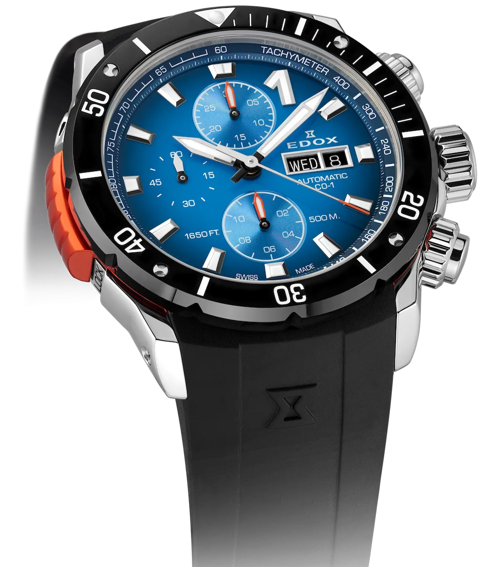 Edox Uhren Edox CO-1 Automatische Chronographenuhr