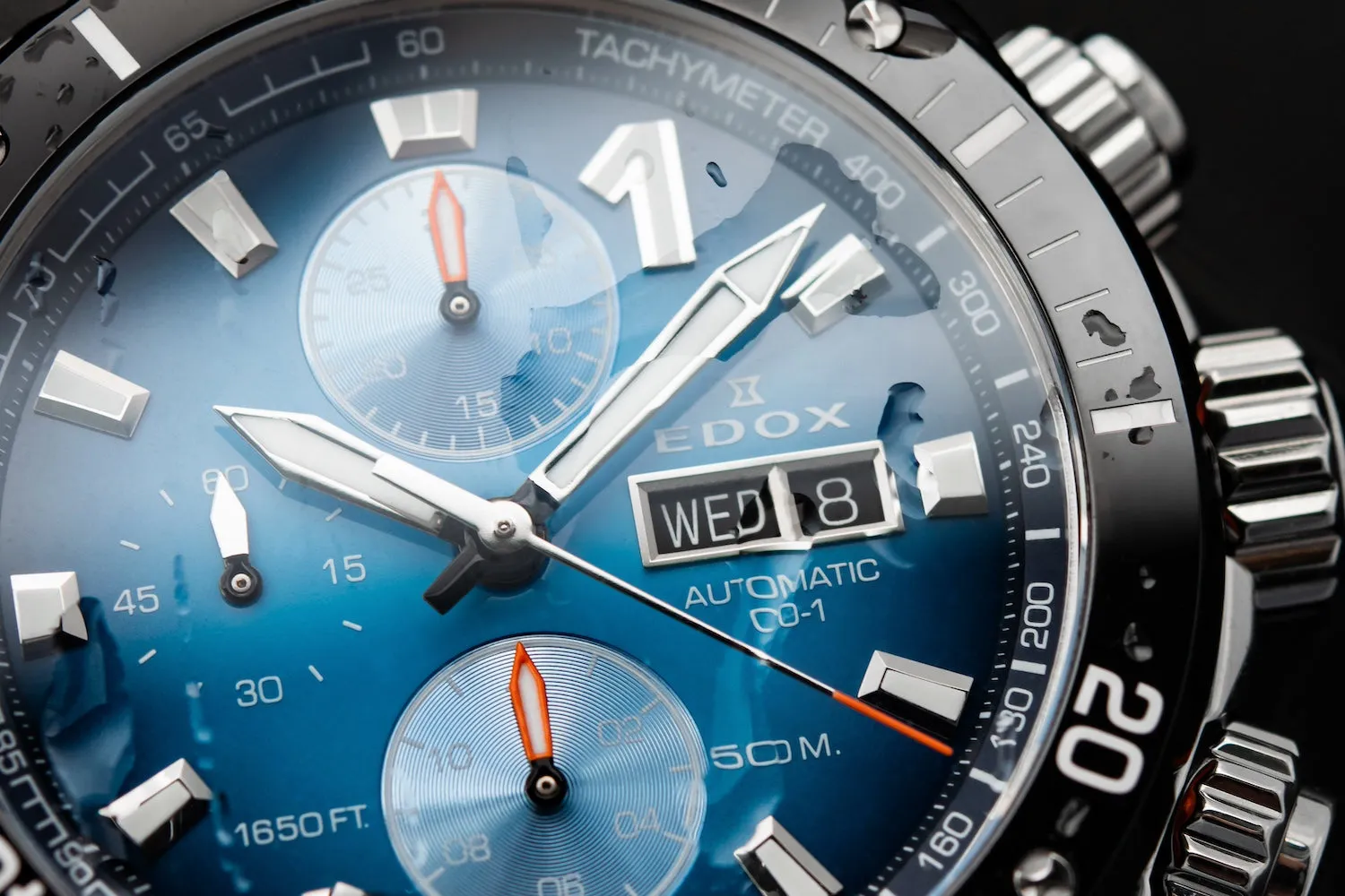 Edox Uhren Edox CO-1 Automatische Chronographenuhr
